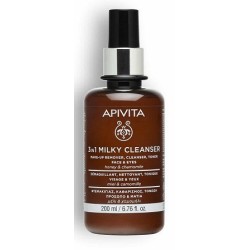 APIVITA Cleansing γαλάκτωμα 3σε1 με χαμομήλι & μέλι 200ml