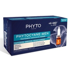 PHYTO PHYTOCYANE MEN Αγωγή Τριχόπτωσης για Άνδρες 12x3.5ml