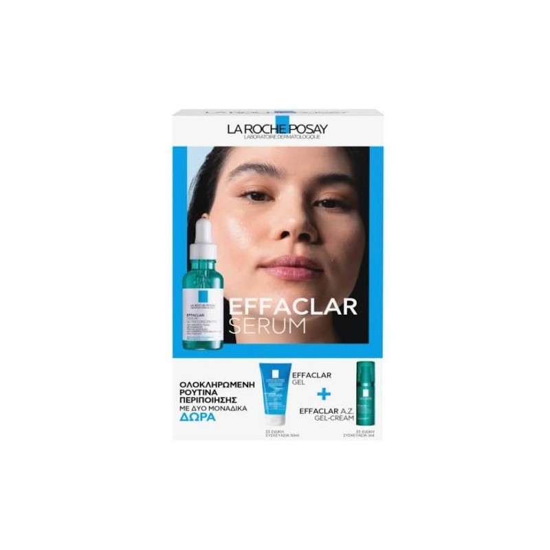 LA ROCHE-POSAY Promo Effaclar serum 30ml & ΔΩΡΟ Effaclar gel 50ml & Effaclar AZ 3ml