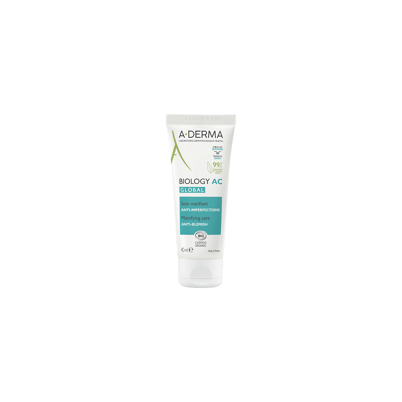 A-DERMA BIOLOGY AC GLOBAL SOIN MATIFIANT ANTI-IMPERFECTIONS