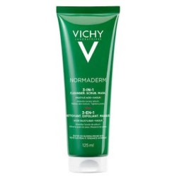 VICHY  Normaderm 3in1 scrub cleanser mask 125ml