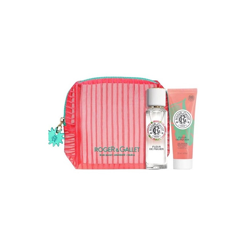 ROGER & GALLET Promo Fleur de Figuier Water Perfume 30ml & Shower Gel 50ml & Δώρο Νεσεσέρ