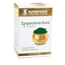 SUPERFOODS Σπιρουλίνα gold 180 φυτικά δισκία