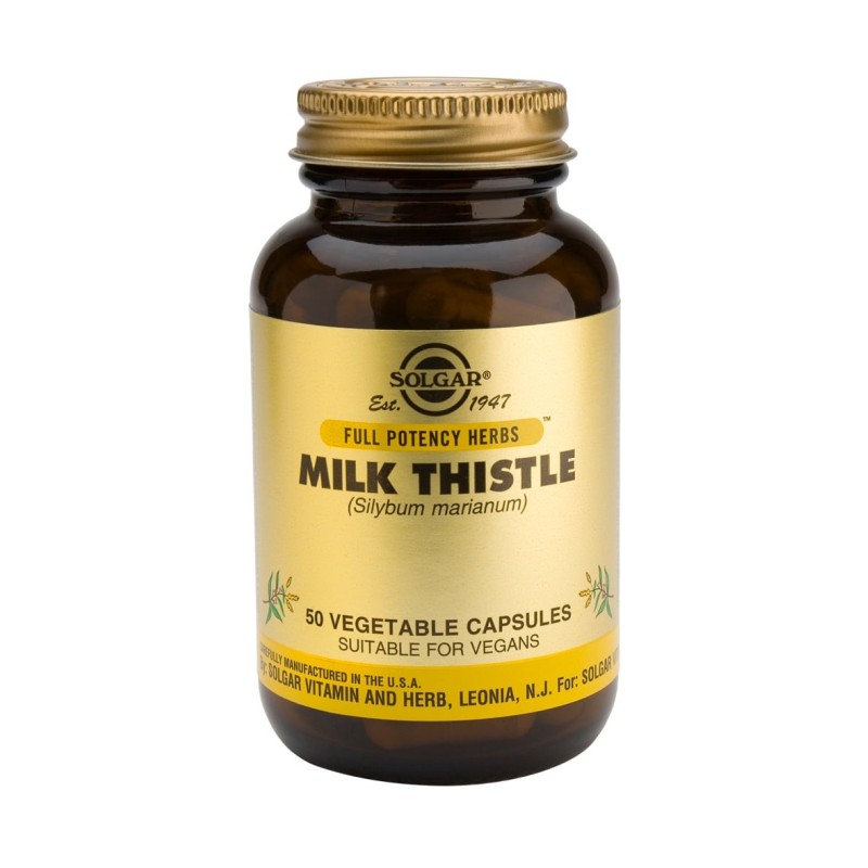 SOLGAR Milk thistle 50vegetable capsoules