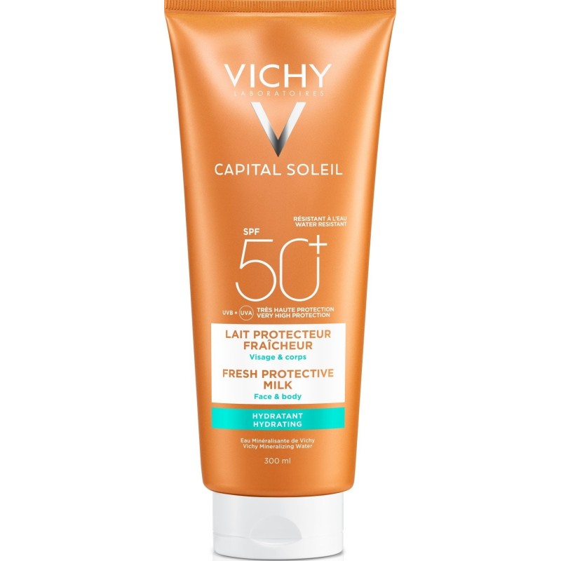 VICHY Capital Soleil αντηλιακό γαλάκτωμα προσώπου-σώματος Spf50 300ml