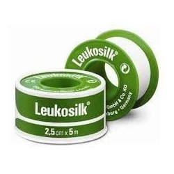 LEUKOPLAST Leukosilk 2,5cmX4.6m