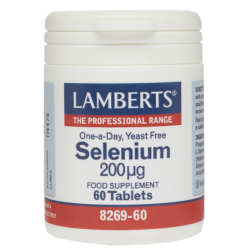 LAMBERTS Selenium 200μg 60ταμπλέτες