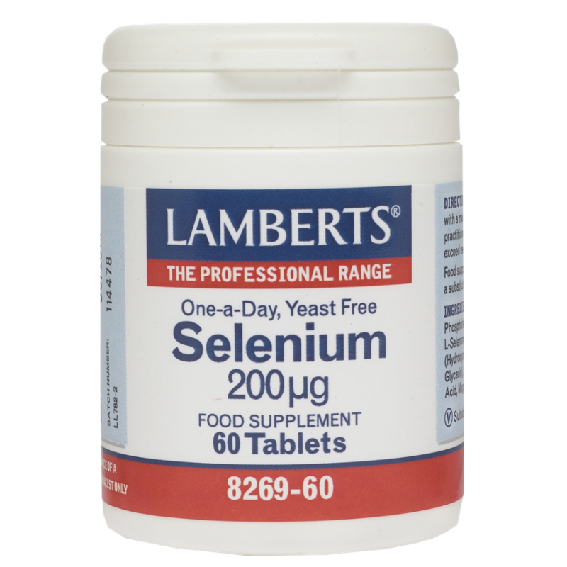 LAMBERTS Selenium 200μg 60ταμπλέτες