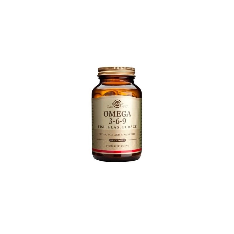 SOLGAR Omega 3-6-9 60softgels