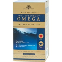 SOLGAR Wild alaskan full spectrum omega 120softgels