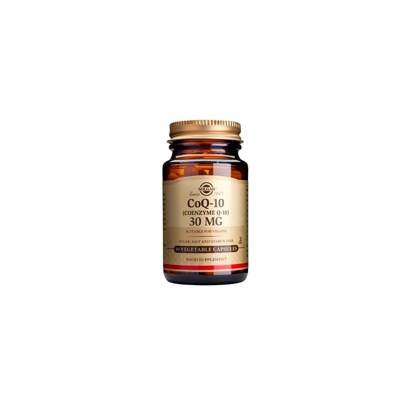 SOLGAR CoQ-10 30mg 30vegetable capsules