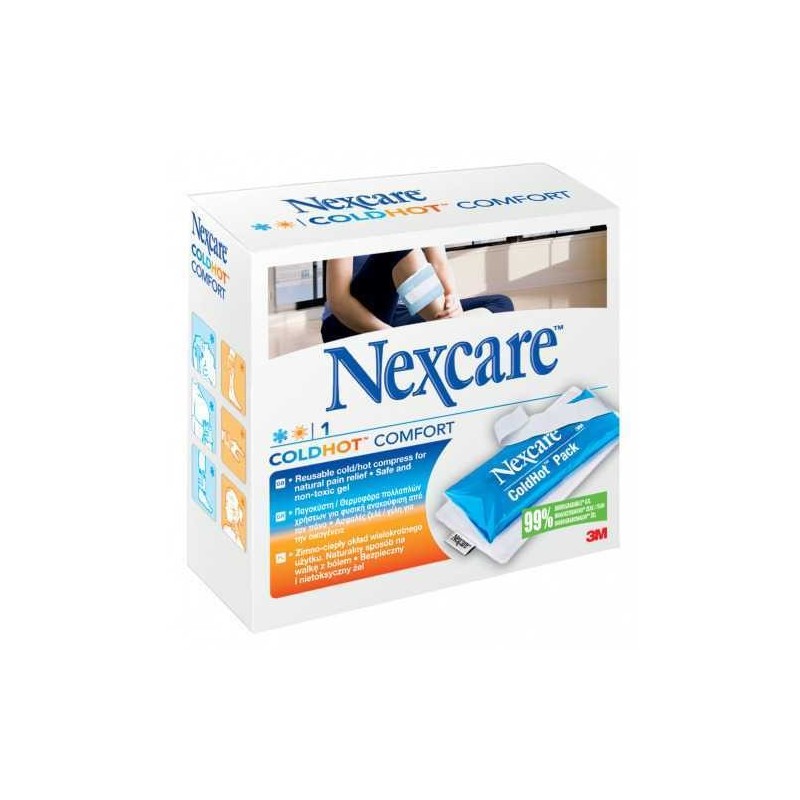 NEXCARE Coldhot comfort παγοκύστη-θερμοφόρα πολλαπλών χρήσεων 11cmX26cm