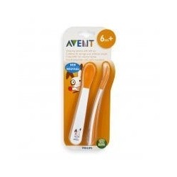 AVENT Κουτάλι με μαλακό άκρο 6m  2τεμάχια ( SCF710/00 )