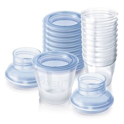 AVENT Δοχεία αποθήκευσης μητρικού γάλακτος 180ml 22τμχ ( SCF618/10 )