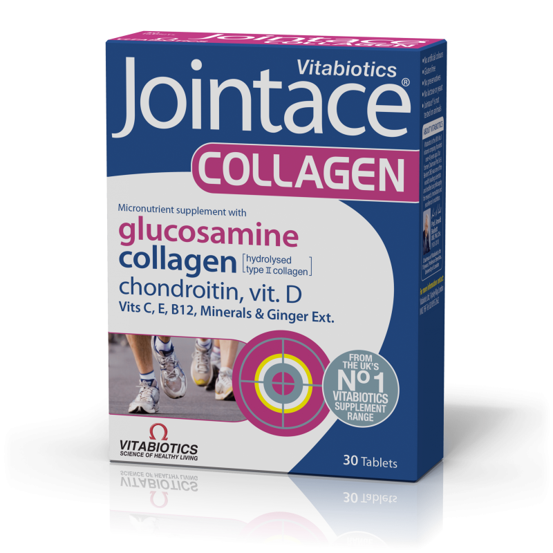 VITABIOTICS Jointace collagen υποστήριξη χόνδρου αρθρώσεων 30ταμπλέτες