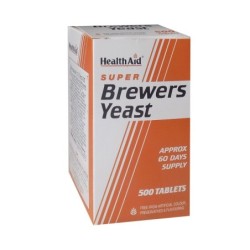 HEALTH AID Brewers yeast 500tabs