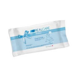 REALCARE Baby μωρομάντηλα με εκχύλισμα χαμομηλιού 72τμχ