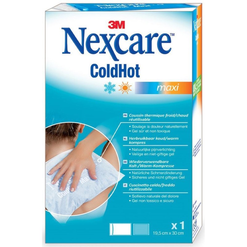 NEXCARE Coldhot maxi παγοκύστη-θερμοφόρα πολλαπλών χρήσεων 19,5cmX30cm