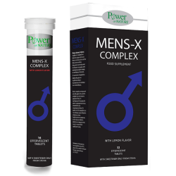 POWER HEALTH Mens-X complex 32αναβράζουσες ταμπλέτες (+30% επιπλέον προϊόν)