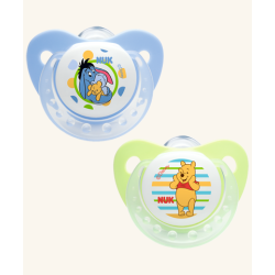 NUK Πιπίλα Σιλικόνης Disney winnie the pooh N1 0-6μηνών (10.730.324)