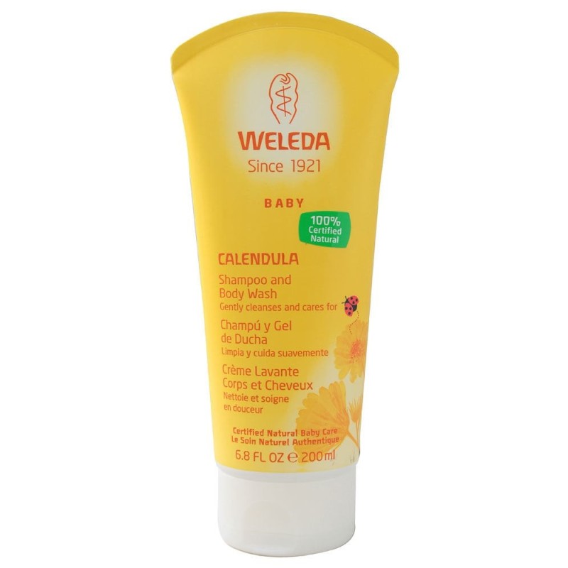 WELEDA Σαμπουάν & αφρόλουτρο με καλέντουλα 200ml