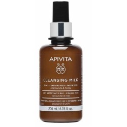 APIVITA Cleansing γαλάκτωμα 3σε1 με χαμομήλι & μέλι 200ml