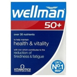 VITABIOTICS Wellman 50  30tablets