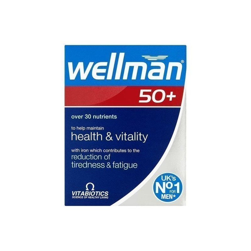 VITABIOTICS Wellman 50  30tablets