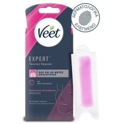 VEET Expert ταινίες κεριού για το πρόσωπο 20τμχ