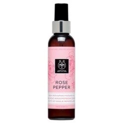 APIVITA Rose pepper λάδι μασάζ αναδιαμόρφωσης σώματος 150ml