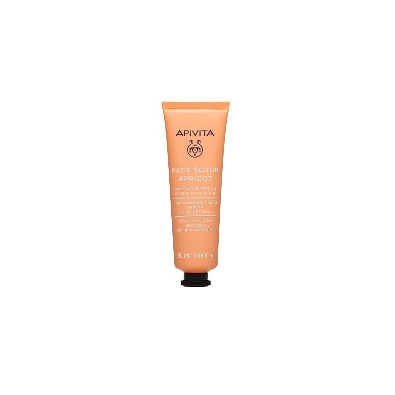 APIVITA Face scrub with apricot (Gentle exfoliating) 50ml