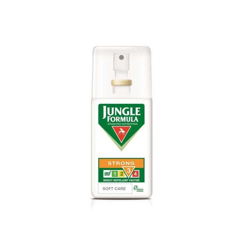 JUNGLE FORMULA Strong soft care ΑΟΣΜΟ απωθητικό κουνουπιών 75ml