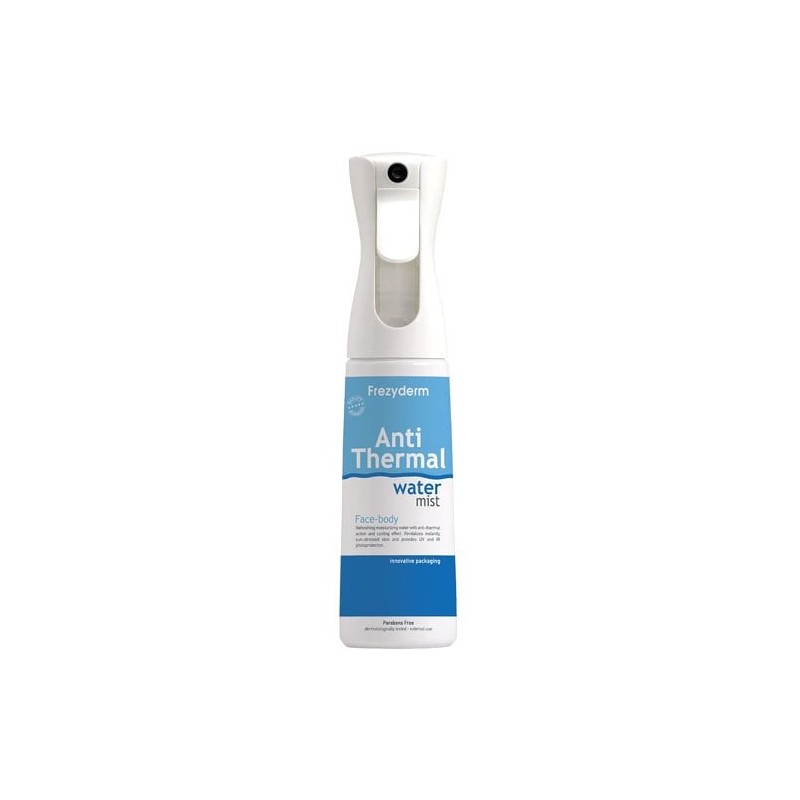 FREZYDERM Anti-thermal water spray-mist που δροσίζει άμεσα από τον ήλιο 300ml