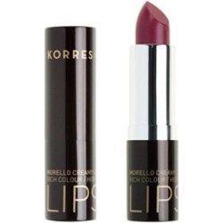 KORRES Morello creamy lipstick No28 λαμπερό μωβ 3,5gr