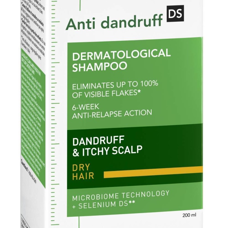 VICHY DERCOS ANTIDANDRUFF DS Σαμπουάν πιτυρίδας ξηρά μαλλιά