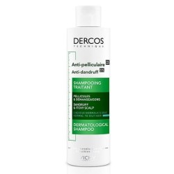 VICHY Dercos anti dandruff DS σαμπουάν για κανονικά-λιπαρά μαλλιά 200ml