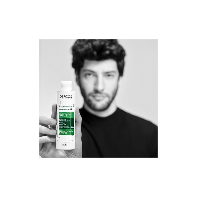 VICHY Dercos anti dandruff DS σαμπουάν για κανονικά-λιπαρά μαλλιά 200ml