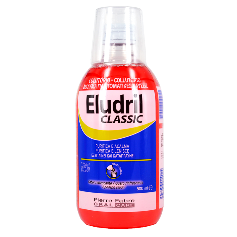 ELGYDIUM ELUDRIL Classic Στοματικό Διάλυμα 500ml