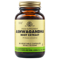 SOLGAR ASHWAGANDHA ROOT EXTRACT 60caps