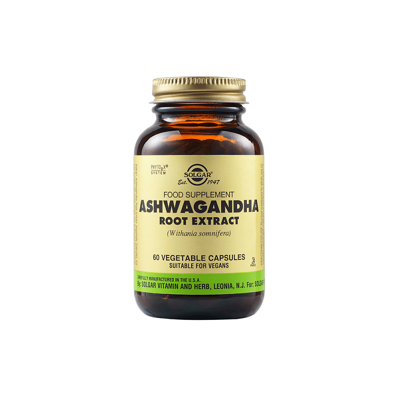 SOLGAR ASHWAGANDHA ROOT EXTRACT 60caps