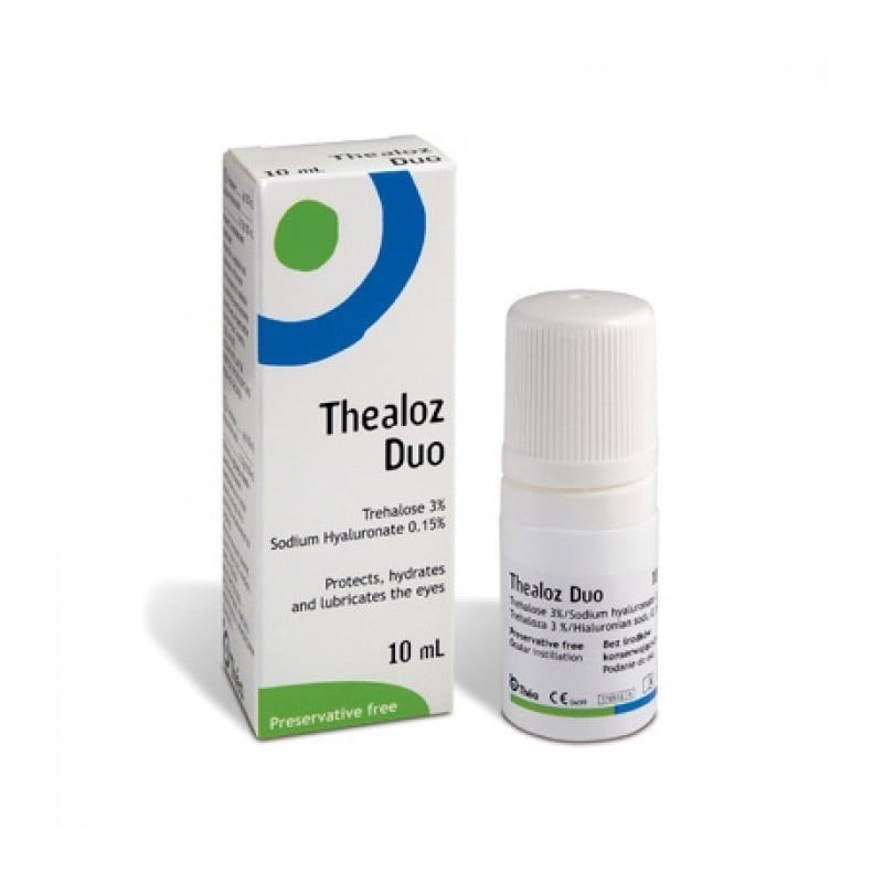 THEALOZ DUO οφθαλμικές σταγόνες 10ml