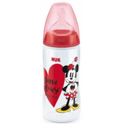 NUK Μπιμπερό Πλαστικό First Choice Disney 300ml με θηλή σιλικόνης Ν2 6-18μηνών (10.741.828)