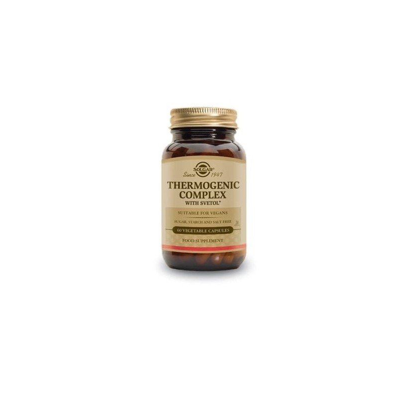 SOLGAR Thermogenic complex 60vegetable capsules