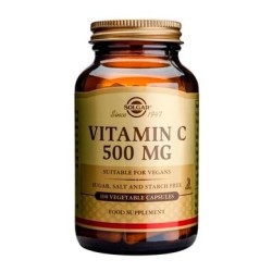 SOLGAR Vitamin C 500mg 100vegetable capsules