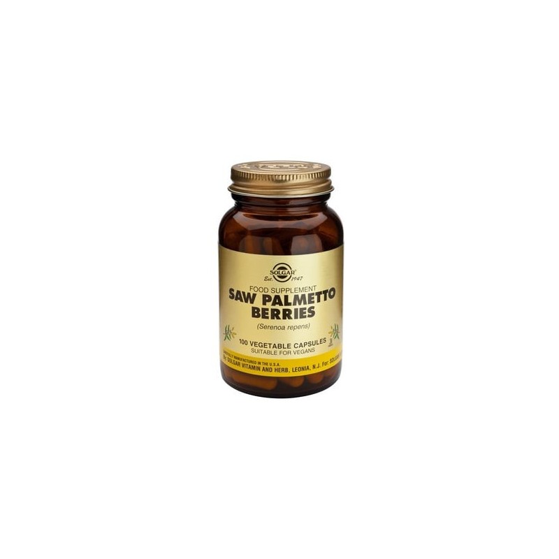 SOLGAR Saw palmetto berries 100 vegetable capsules