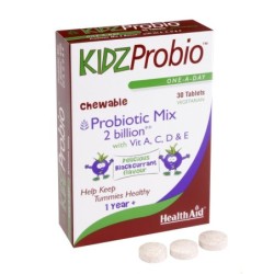 HEALTH AID Kidz probio 30vegeterian tablets