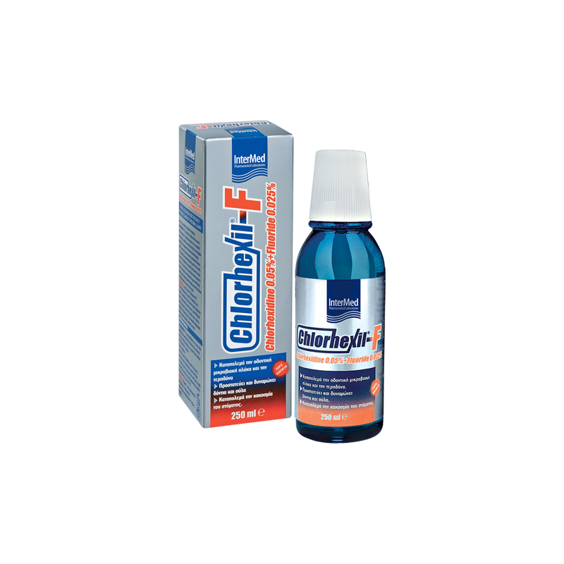 CHLORHEXIL-F Στοματικό διάλυμα για την καθημερινή υγιεινή περιποίηση 250ml