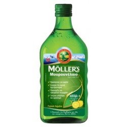 MOLLER'S Μουρουνέλαιο γεύση λεμόνι 250ml