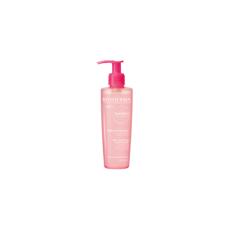 BIODERMA Sensibio gel moussant 200ml