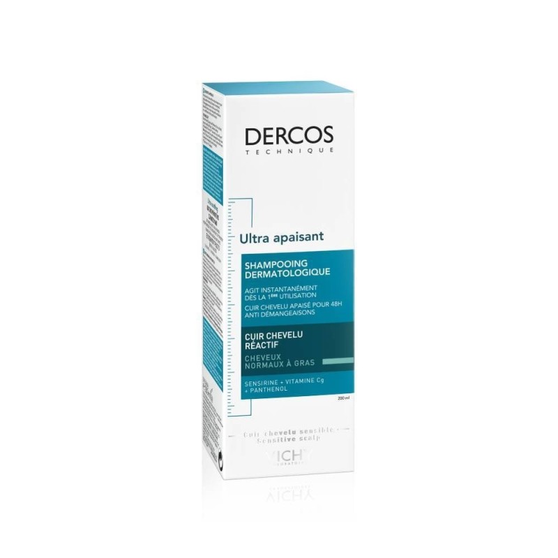 VICHY DERCOS ULTRA SOOTHING ΣΑΜΠΟΥΑΝ ΚΑΤΑΠΡΑΫΝΤΙΚΟ